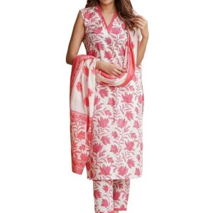 Women’s Straight Kurta with Pant & Dupatta