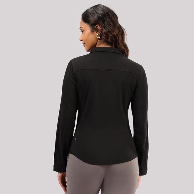 Womens Cotton Pro Classic Shirt - Image 4