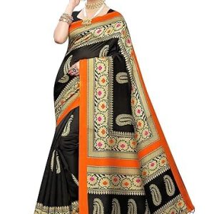Zoya Silk Printed Saree with Blouse Piece