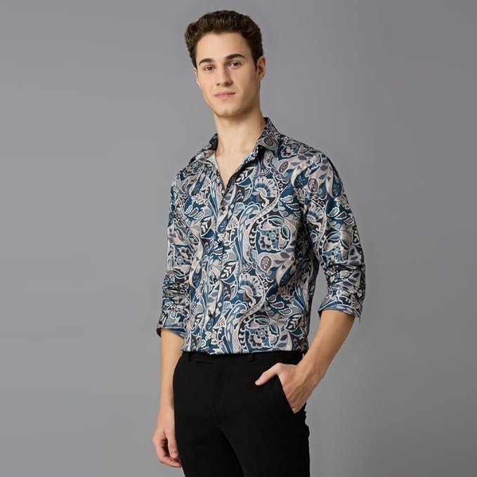 Men's Slim Fit Cotton Formal Shirt - Image 4