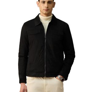 U.s.polo association men's solid regular fit jacket