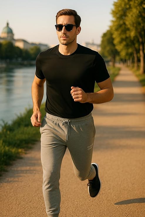 CAVALLI CLASS Track Pant for Men || Regular Fit || Track Pants || Full Elastic Jogger Track Pant - Image 2