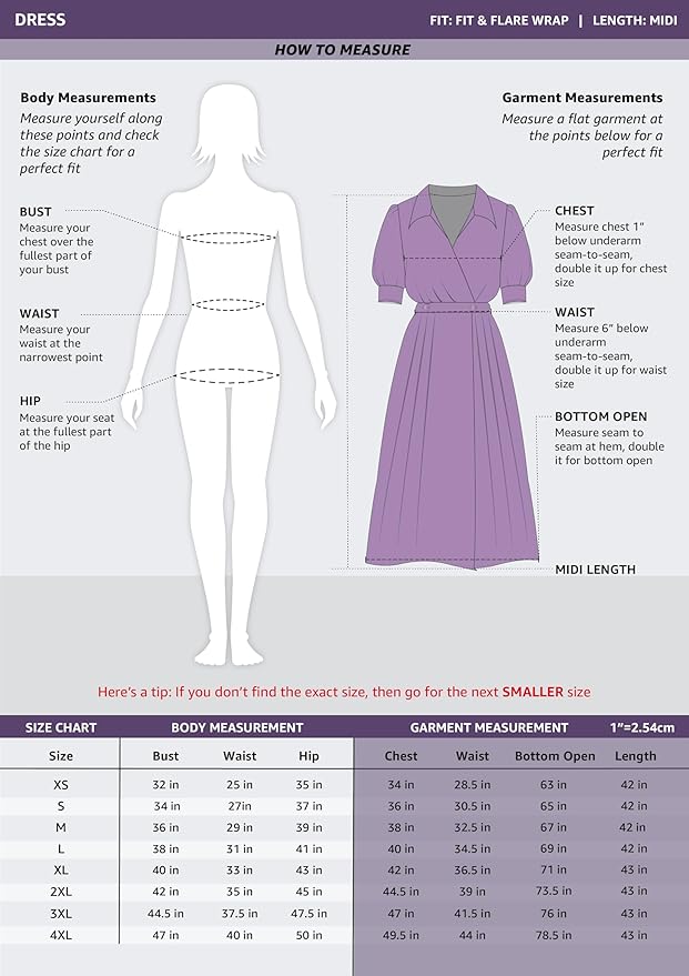 Women's Desk-to-Dinner' Fit & Flare Wrap Dress - Image 4