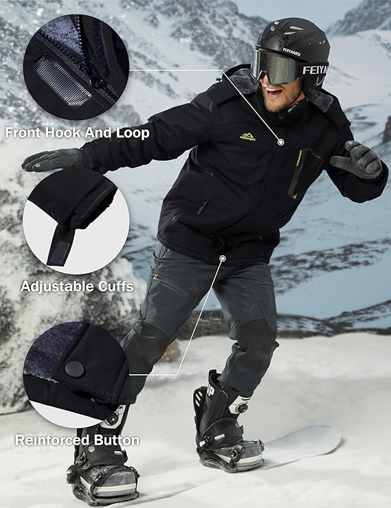 Men's Winter Waterproof Jacket - Image 3