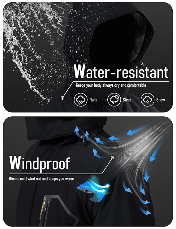 Men's Winter Waterproof Jacket - Image 4